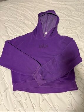 GAP Deep Purple Pullover Hoodie